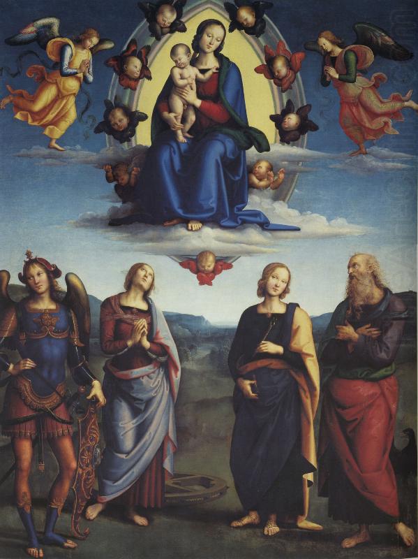 Pietro Perugino Vallombrosa Altarpiece china oil painting image
